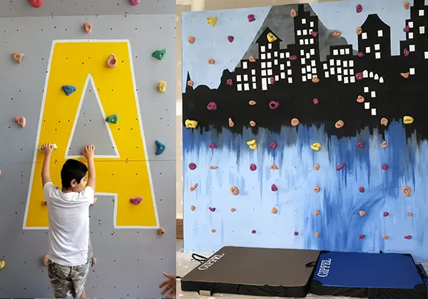 Kids Climbing