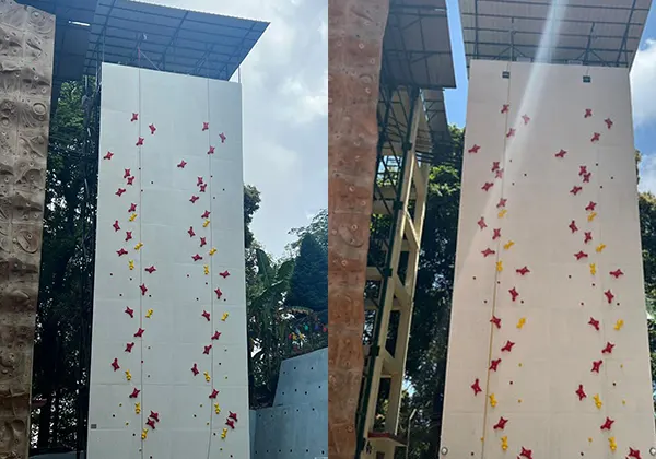 Speed Climbing Wall