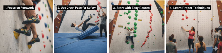 How to use climbing walls - Tips for beginners 
